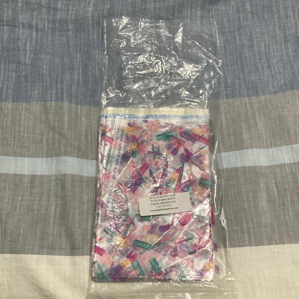 Girls party treat bags